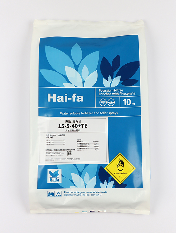高濃縮復合肥料15-5-40+TE1