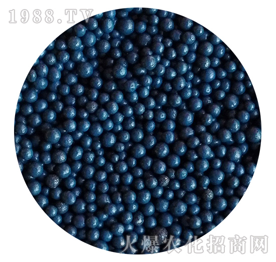 深藍(lán)色包膜有機(jī)肥-忠農(nóng)肥業(yè)