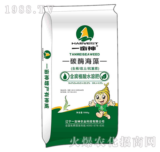 含腐植酸水溶肥-碳酶海藻-一畝神