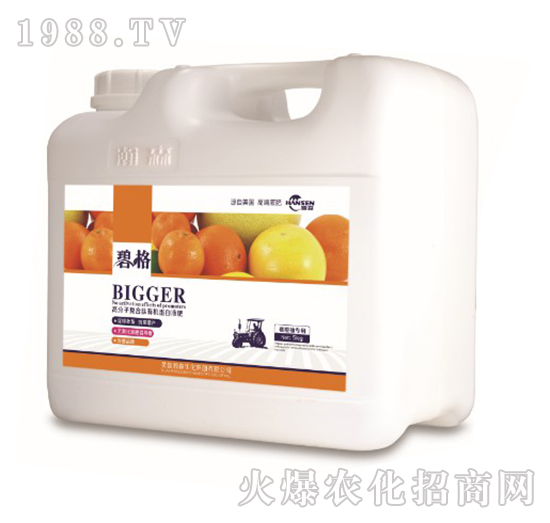 柑柚橙專用高分子復(fù)合肽有機(jī)蛋白液肥（桶裝）-碧格-瀚森農(nóng)業(yè)