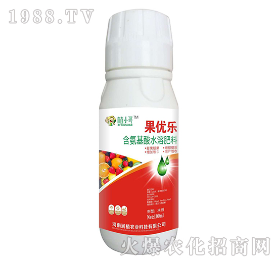 含氨基酸水溶肥料-果優(yōu)樂-植小哥-潤(rùn)植