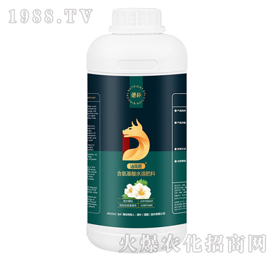 授粉專配含氨基酸水溶肥料-沾花匠-德樸