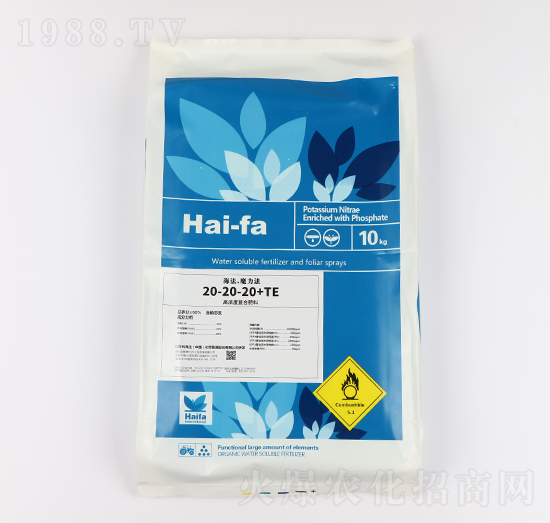 高濃縮復(fù)合肥料20-20-20+TE-海法·魔力法（5kg）-美巴夫