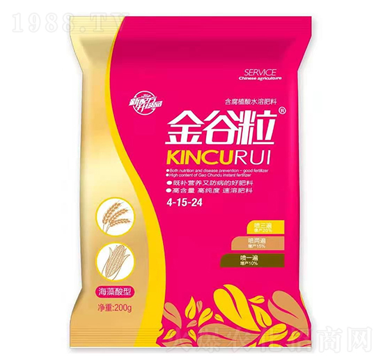 海藻酸型含腐植酸水溶肥料-金谷粒-晶湛生態(tài)