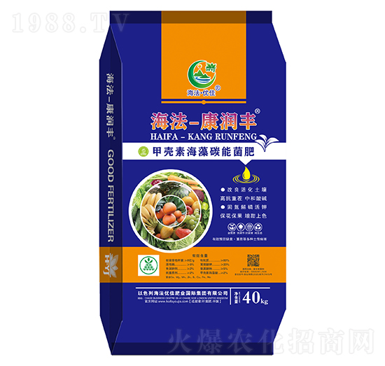 40kg甲殼素海藻碳能菌肥-海法康潤豐-海法優(yōu)佳