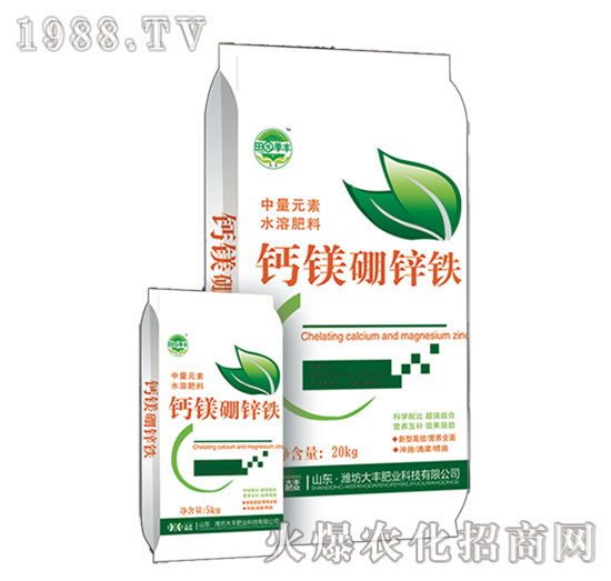 鈣鎂硼鋅鐵-園季豐-大豐肥業(yè)