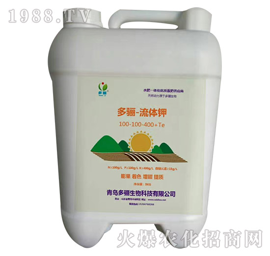 流體鉀100-100-400+Te-多驪生物