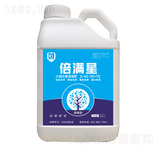 高磷型大量元素清液肥5-40-20+TE-倍滿(mǎn)星-邦領(lǐng)農(nóng)業(yè)