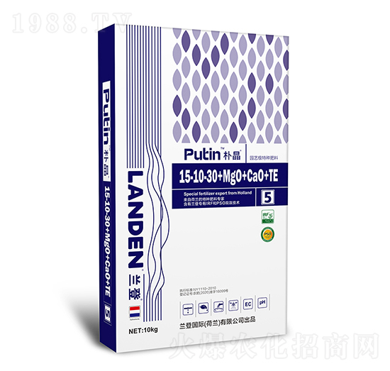 園藝級(jí)專用肥15-10-30+MgO+CaO+TE-樸晶®5號(hào)-中科三農(nóng)