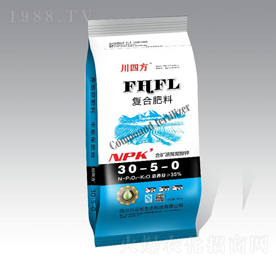 復合肥料30-5-0-川四方