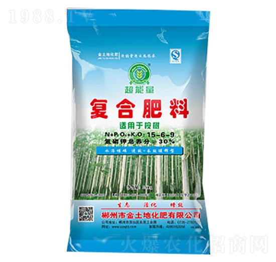桉樹專用復合肥料15-6-9-超能量-金土地
