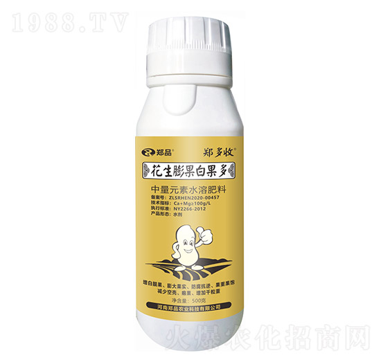 花生膨果白果多 鄭多收 鄭品