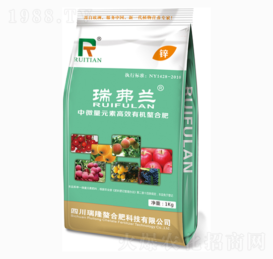 中微量元素高效有機螯合肥-螯合鋅-瑞隆