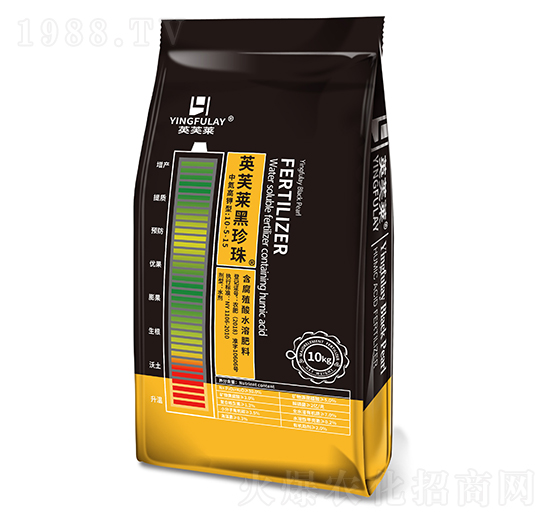 含腐殖酸水溶肥料10-5-15-黑珍珠-百華生物