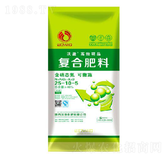 復合肥料25-10-5-沃盈生物