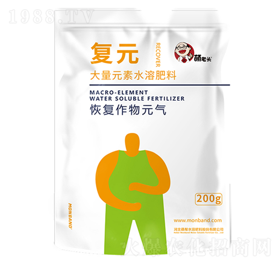 200g大量元素水溶肥-復元-萌老頭-萌幫