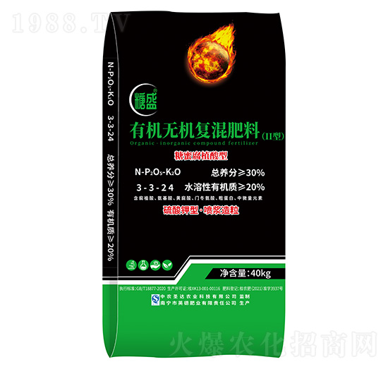 硫酸鉀型有機無機復(fù)混肥料3-3-24-糖盛-和齊成農(nóng)業(yè)