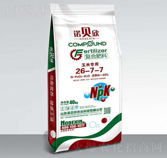 玉米專(zhuān)用復(fù)合肥料26-7-7-諾貝欣-特萊爾