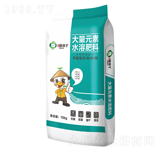 大量元素水溶肥料21-21-21+TE-田小丫-開沃生物