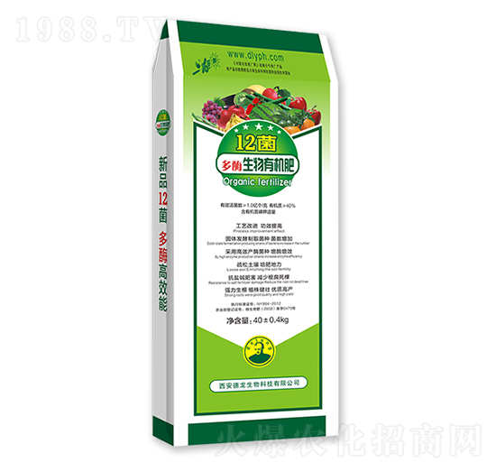 多酶生物有機肥-12菌-德龍生物