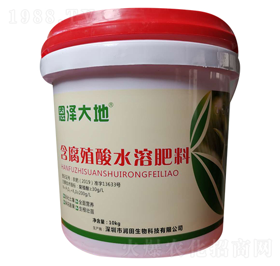 含腐植酸水溶肥料-恩澤大地-潤(rùn)田生物