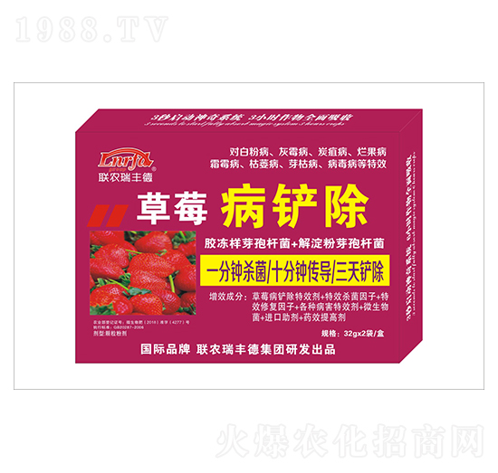 微生物肥-草莓病鏟除-瑞豐德