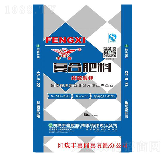 純硫酸鉀復合肥18-5-22-豐喜