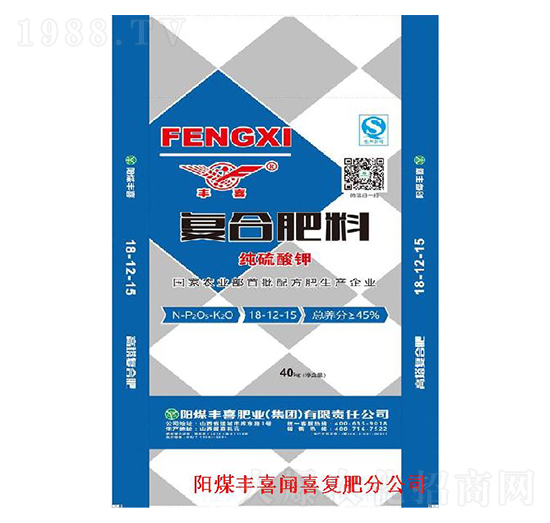 純硫酸鉀復(fù)合肥18-12-15-豐喜