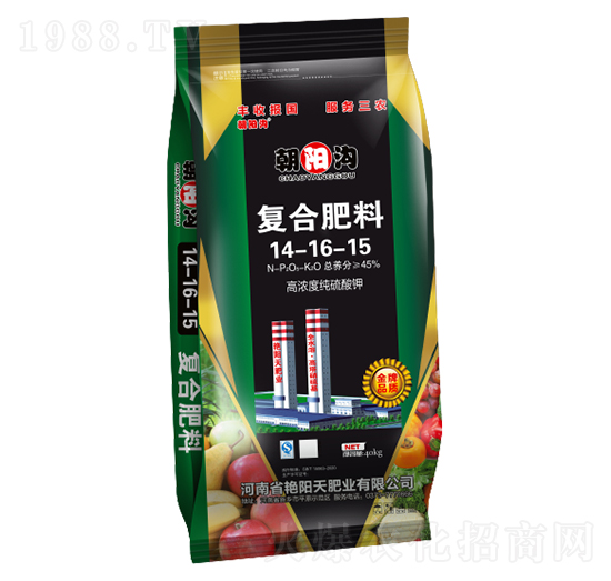 花生氨酸復(fù)合肥14-16-15-朝陽(yáng)溝-艷陽(yáng)天肥業(yè)