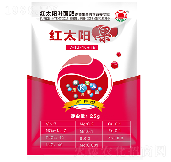 葉面肥（果）-紅太陽(yáng)-科邦生態(tài)