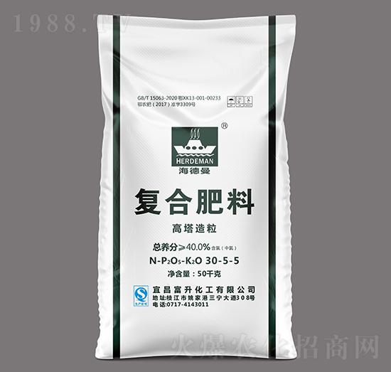 高塔造粒復(fù)合肥料30-5-5-海德曼-富升化工