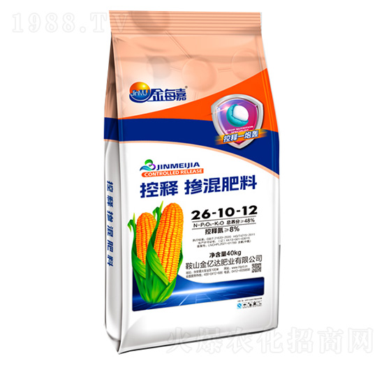 控釋摻混肥料26-10-12-金每嘉-金億達肥業(yè)