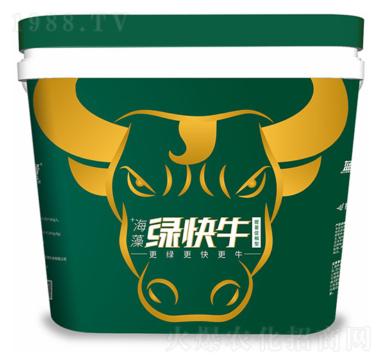 提苗促梢型海藻綠快牛-藻源植物