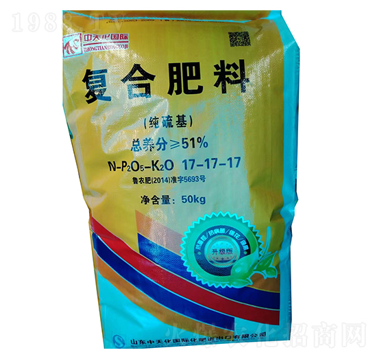 純硫基復合肥料17-17-17-中農(nóng)農(nóng)資