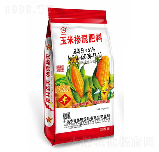 40kg玉米摻混肥料28-13-10-中農(nóng)農(nóng)資