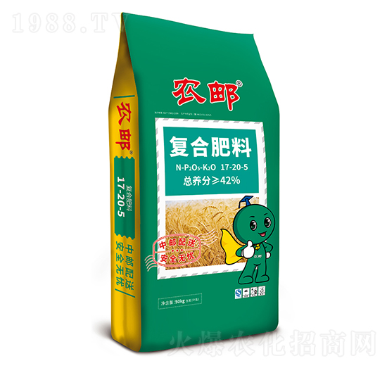 農郵腐植酸復合肥17-20-5-農大肥業(yè)