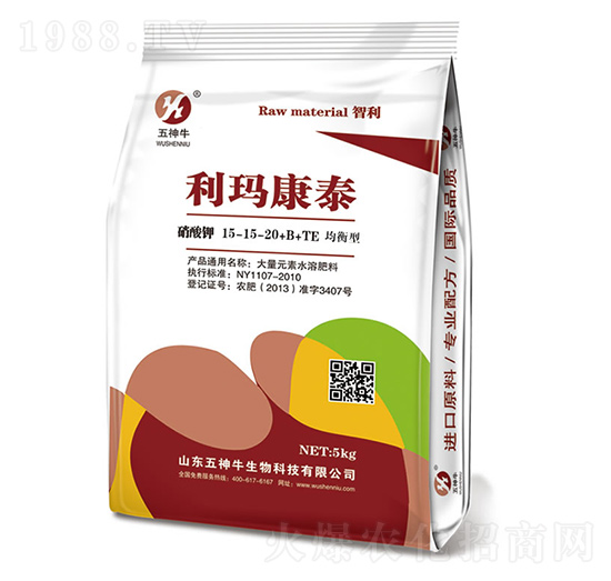 硝酸鉀15-15-20+B+TE-利瑪康泰-五神牛