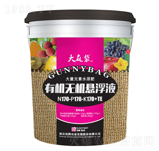 有機無機懸浮液170-170-170+TE-大麻袋-昆騰生物