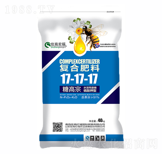 復(fù)合肥料17-17-17-糖代宗-住商國(guó)際