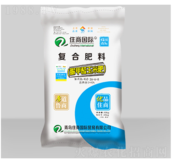脲甲醛玉米專用復(fù)合肥料26-6-8-住商國際