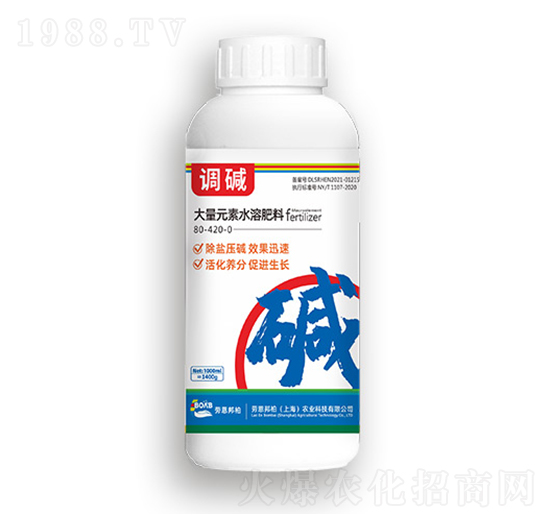調堿大量元素水溶肥料80-420-0-勞恩邦柏