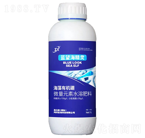 海藻有機硼-藍(lán)望海精靈-藻之藍(lán)