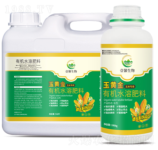 玉黃金有機水溶肥料-季季旺生物