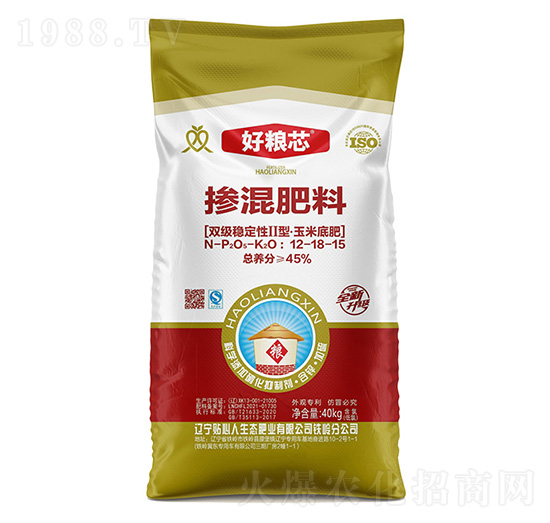 雙級穩(wěn)定性II型·玉米專用摻混肥料12-18-15-好糧芯-貼心人肥業(yè)