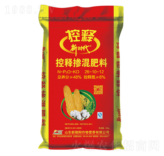 玉米控釋摻混肥料26-10-12-新時代-新朝陽