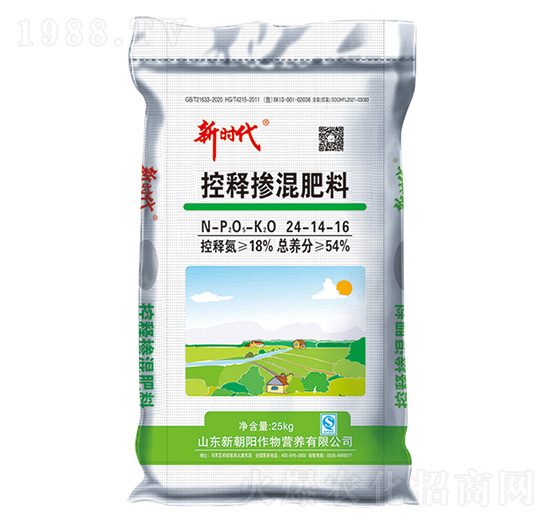 玉米控釋摻混肥料24-14-16-新時代-新朝陽