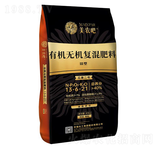 瓜果二號(hào)Ⅲ型有機(jī)無(wú)機(jī)復(fù)混肥料13-6-21-美農(nóng)吧-華強(qiáng)化工集團(tuán)