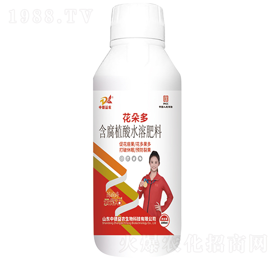 花朵多含腐植酸水溶肥料-云冠石-中德益農(nóng)