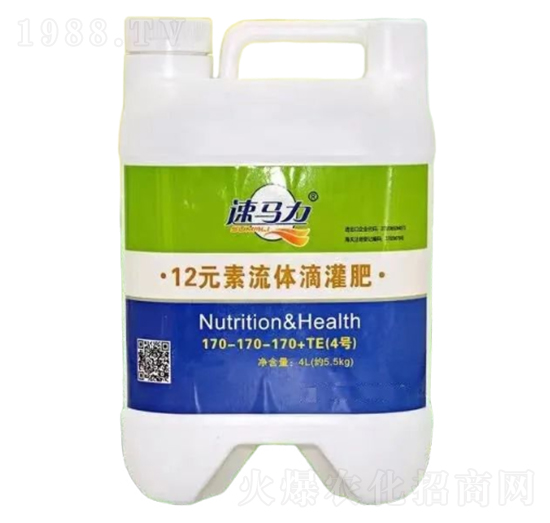 4L12元素流體滴灌肥-中澳西農