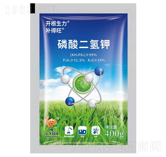 98%磷酸二氫鉀粉劑-開根生力·補(bǔ)得旺-云大科技